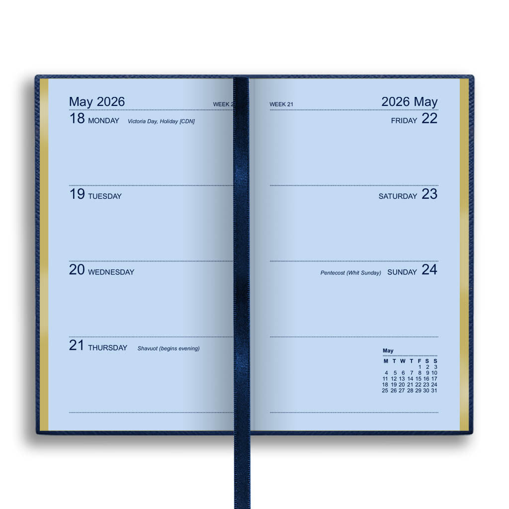 373UR | Regent Week-to-view Diary 2026 - Pre Order