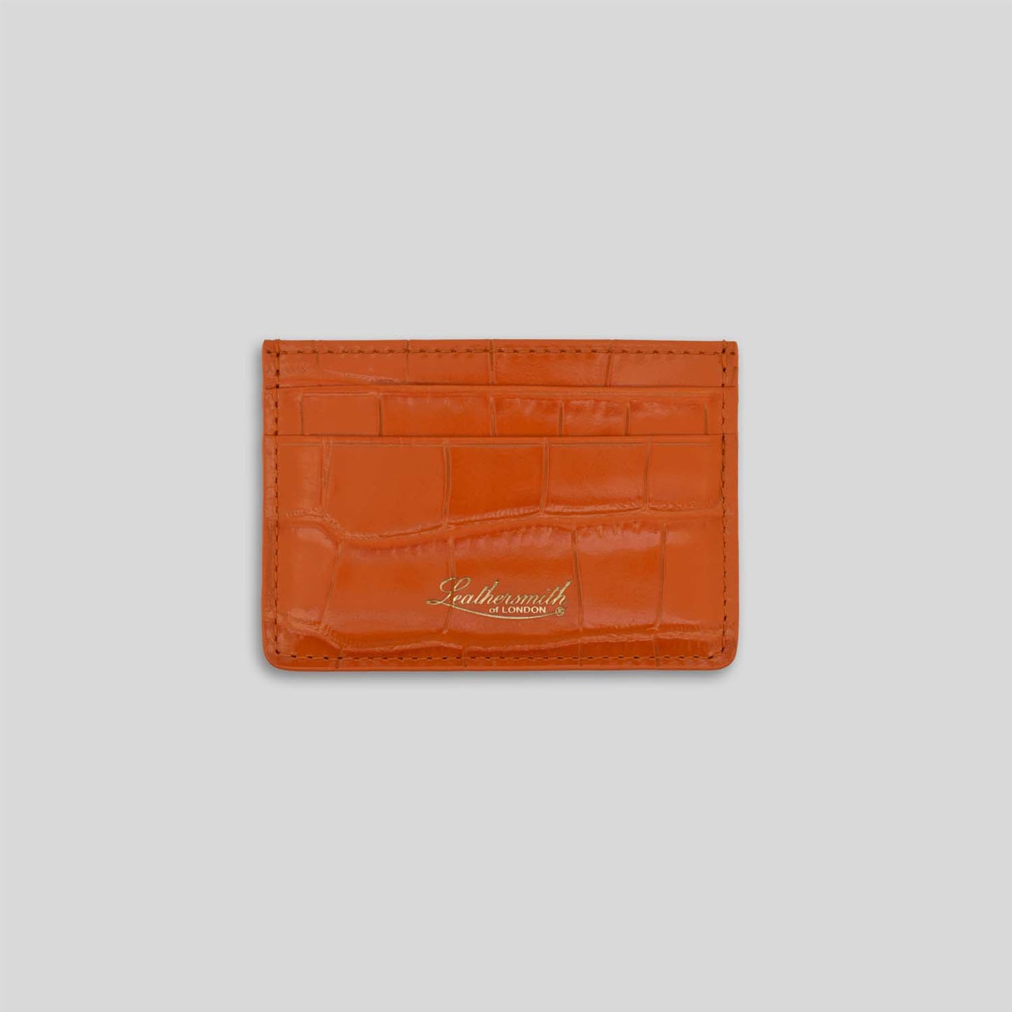 LACCHDS | Croc Double Sided Business Card Holder