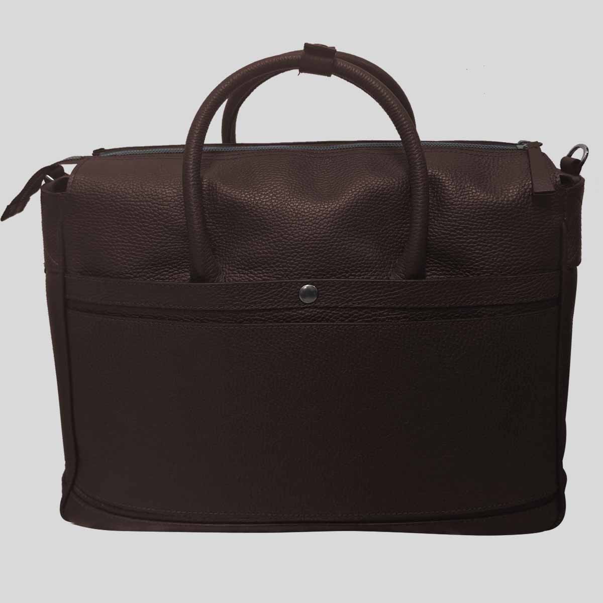 SBRIEFCASE003 - Small Leather Briefcase
