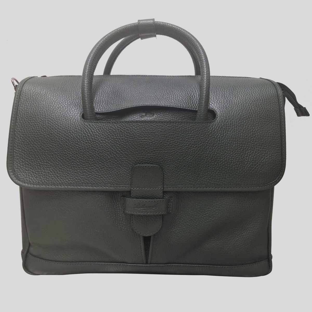 SBRIEFCASE003 - Small Leather Briefcase