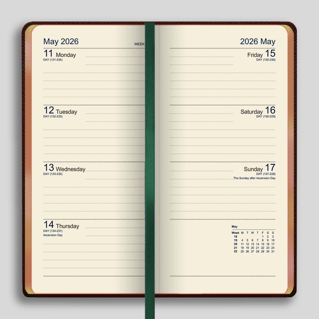 SL7UG | Worcester Week-to-view Diary 2026 - Pre Order