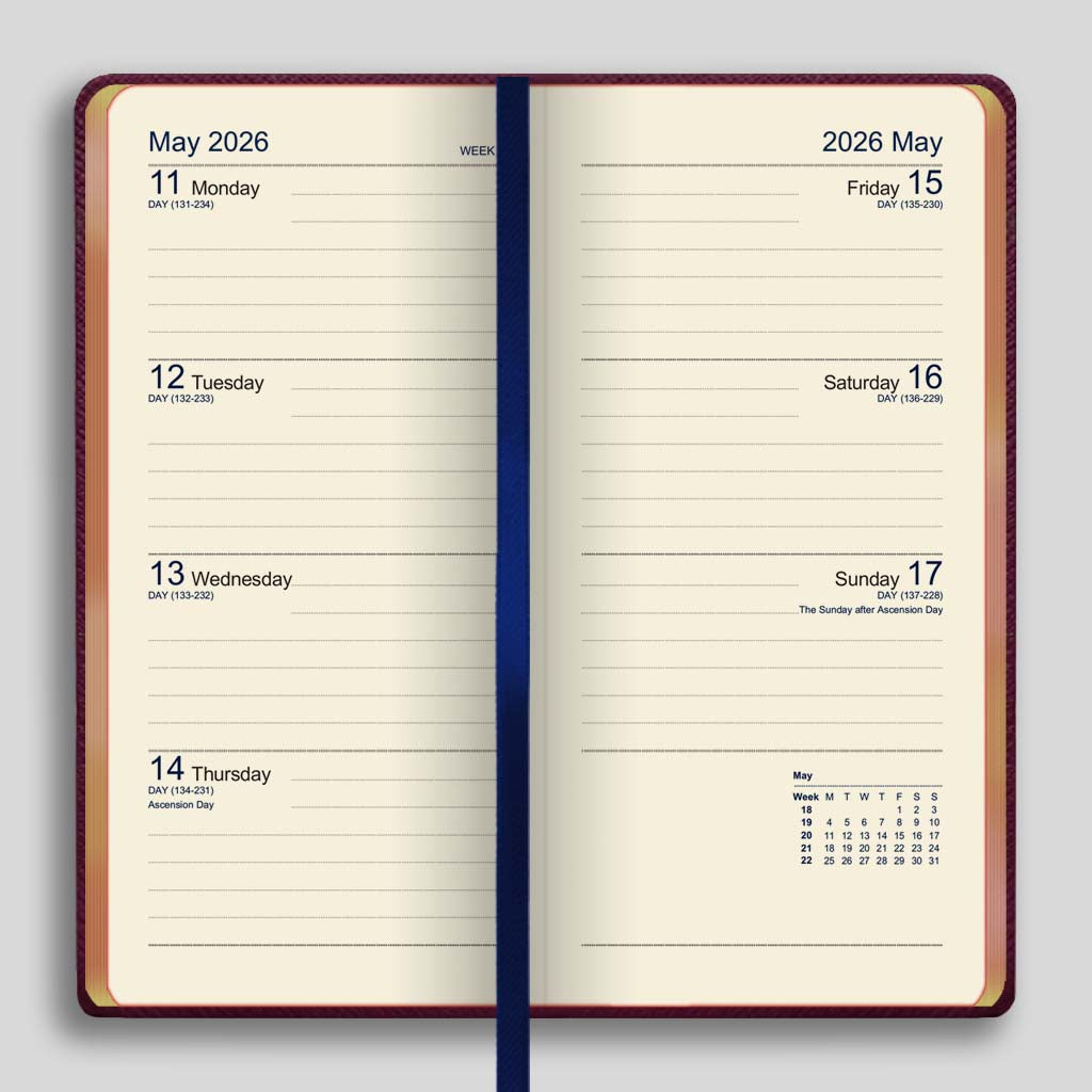 SL7UG | Worcester Week-to-view Diary 2026 - Pre Order