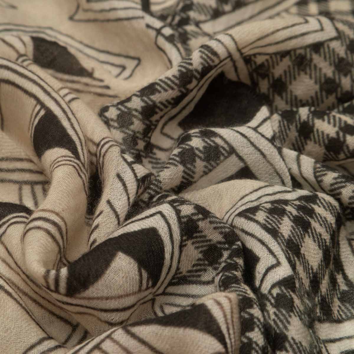 SCARF19572 | Argyle Printed Scarf - Pre Order