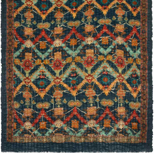 SCARF16645 | Persian Print Crinkle Scarf