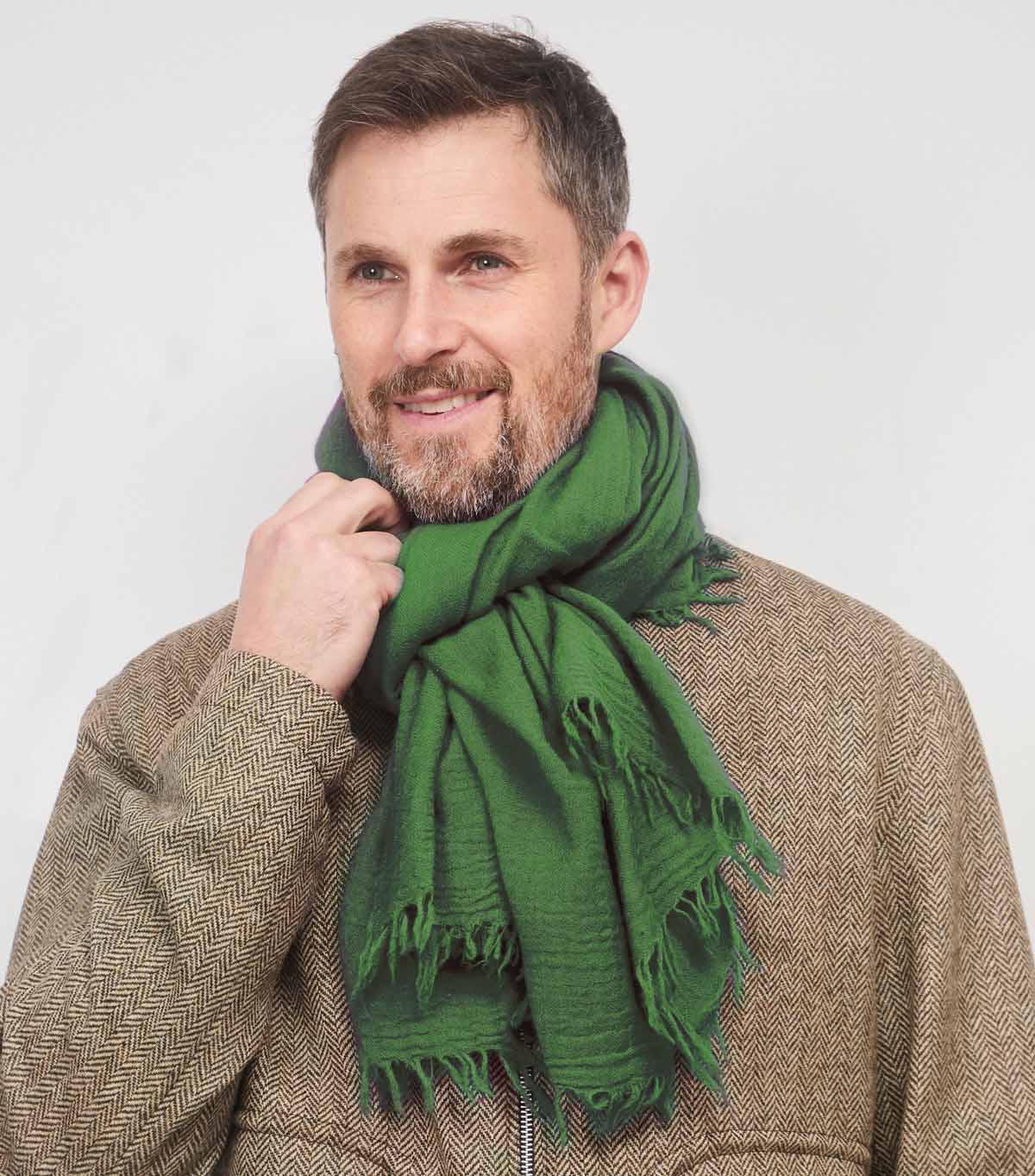 SCARF18991 | Textured Wool Scarf - Pre Order