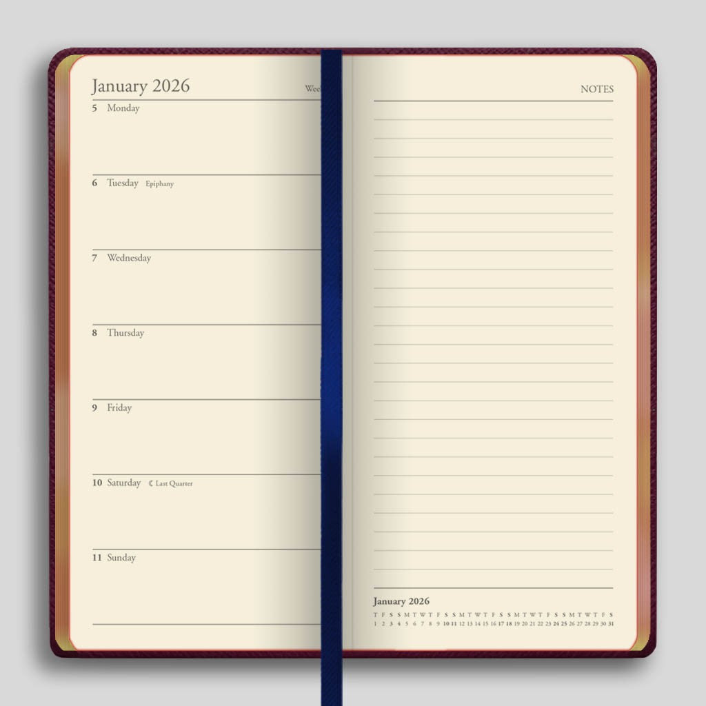 SL7UG | Worcester Week-to-view Diary 2026 - Pre Order