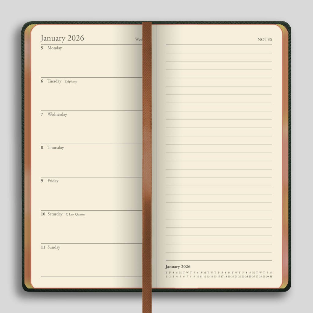SL7UG | Worcester Week-to-view Diary 2026 - Pre Order