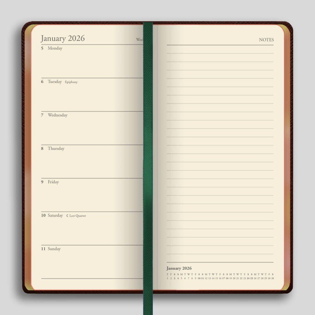 SL7UG | Worcester Week-to-view Diary 2026 - Pre Order