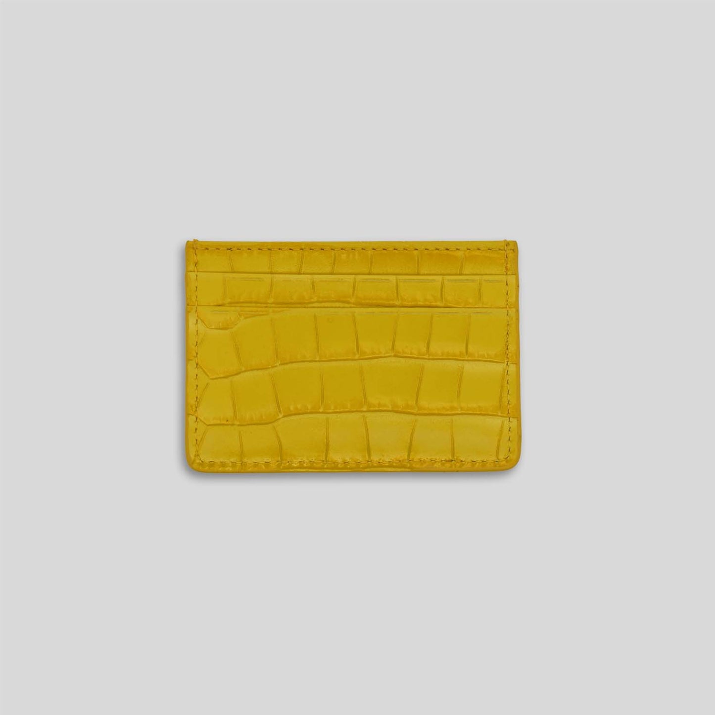 LACCHDS | Croc Double Sided Business Card Holder