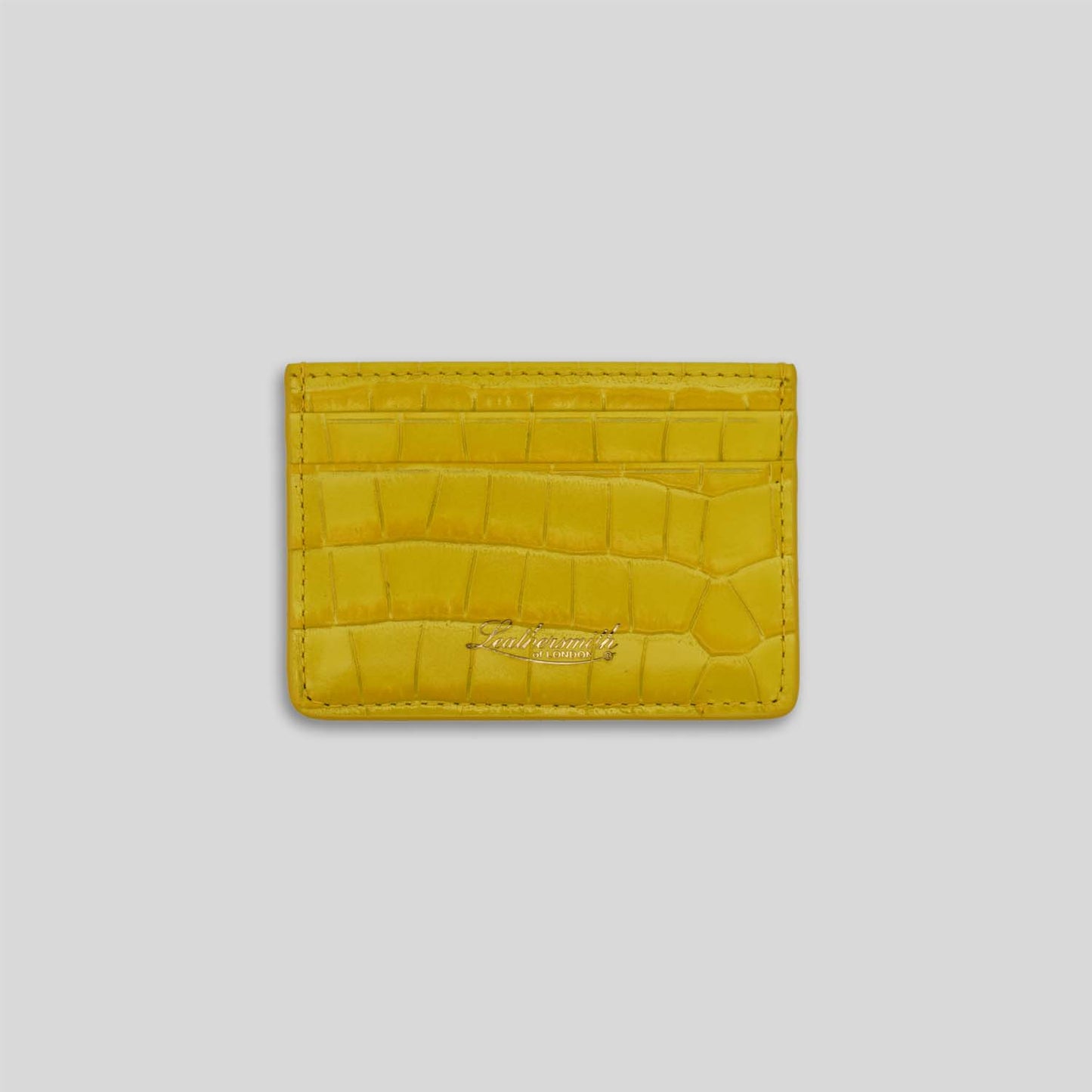 LACCHDS | Croc Double Sided Business Card Holder