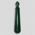 Bottle green bridle leather large shoe horn, made in England