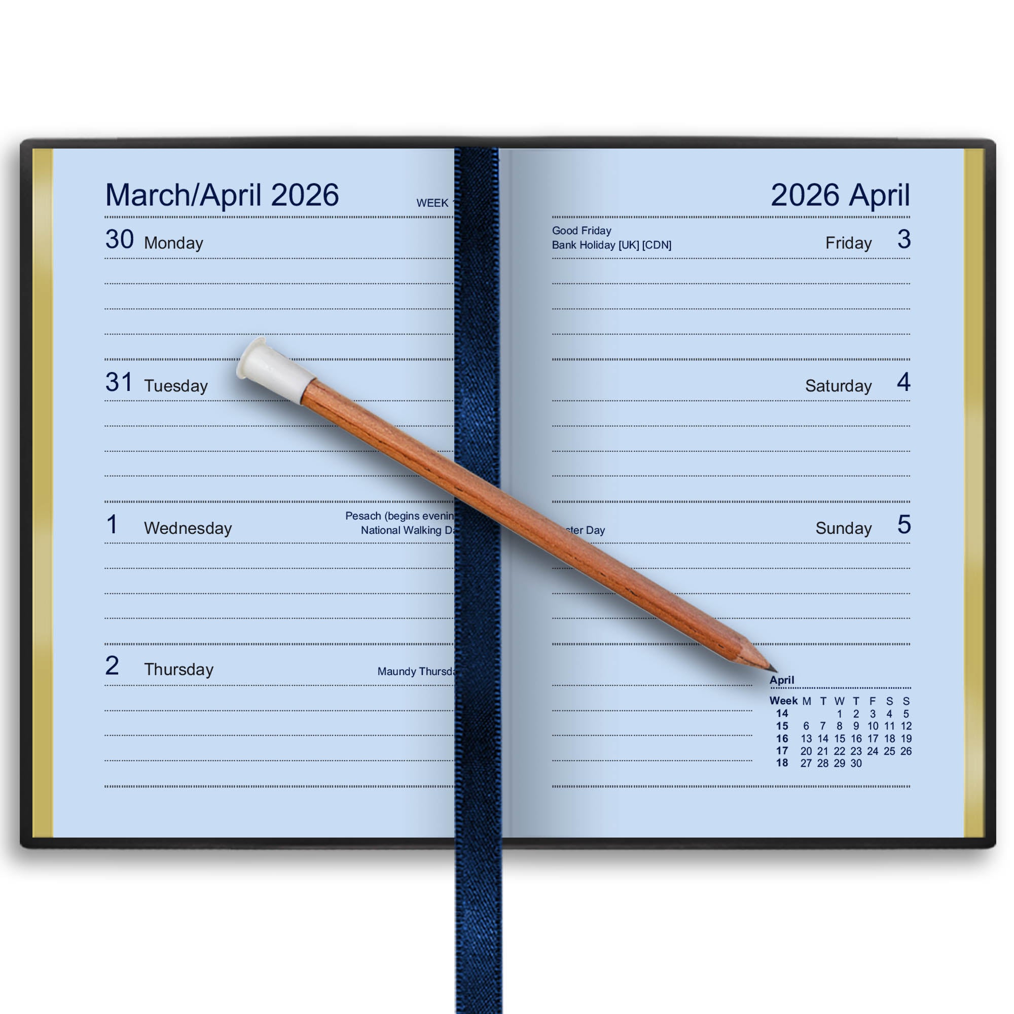 333RP | Savoy Week-to-View Diary 2026