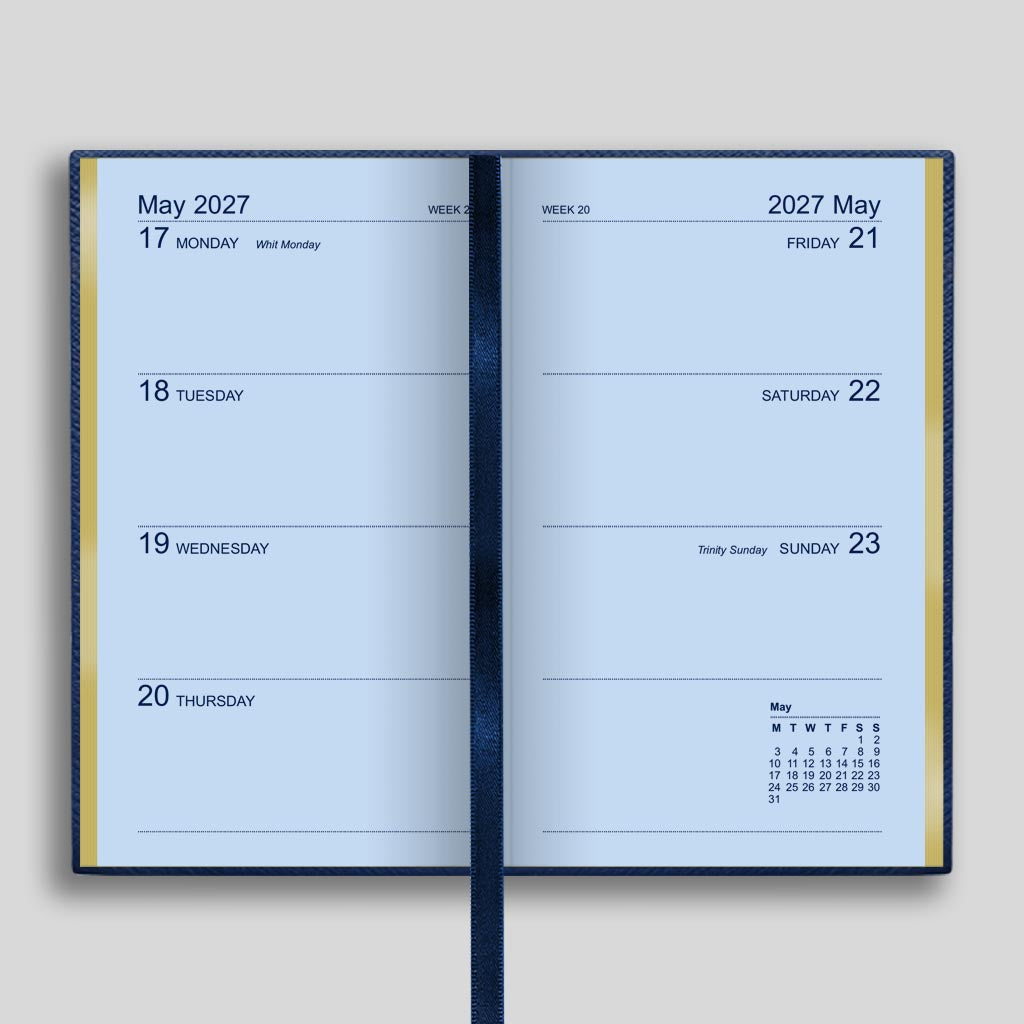 373UR | Regent Week-to-View Diary 2027 - Pre Order