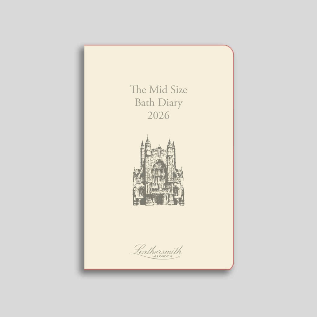 807G | Bath Midsize Week-to-View Diary 2026 – Leathersmith of London