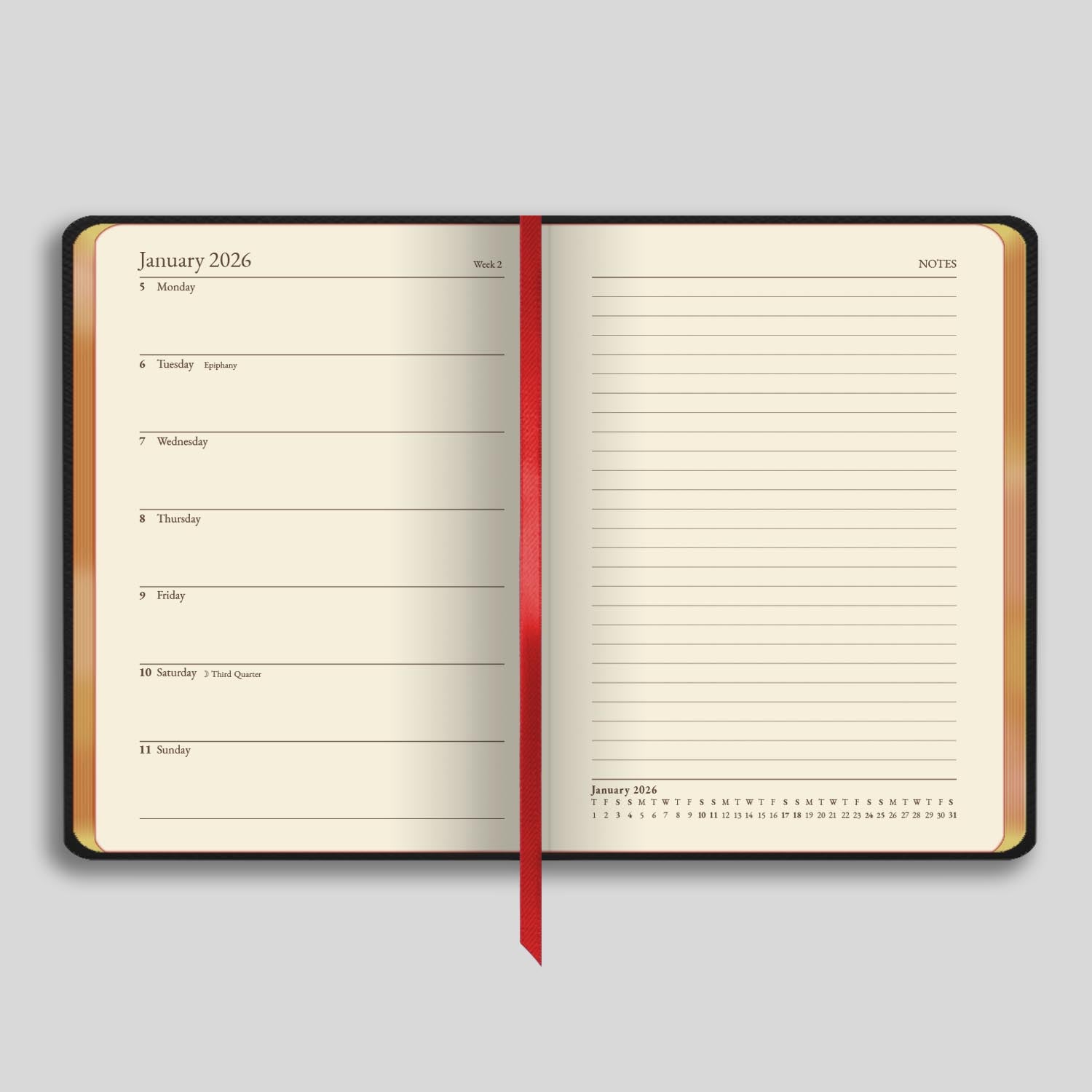 807G | Bath Midsize Week-to-View Diary 2026