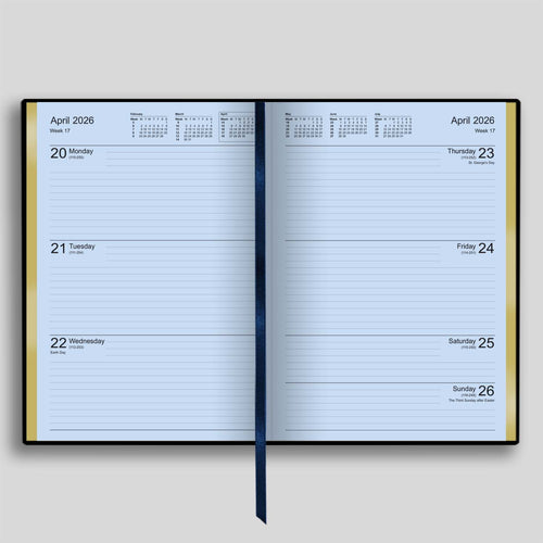 A53C | Chelsea Week-to-View Crocodile Print Diary 2026