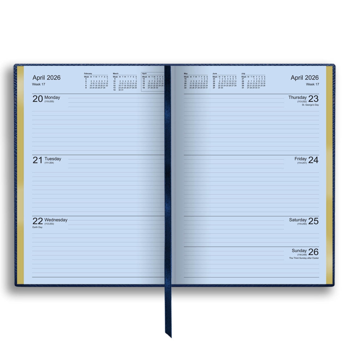 A53R | Chelsea Week-to-view Diary 2026 - Pre Order