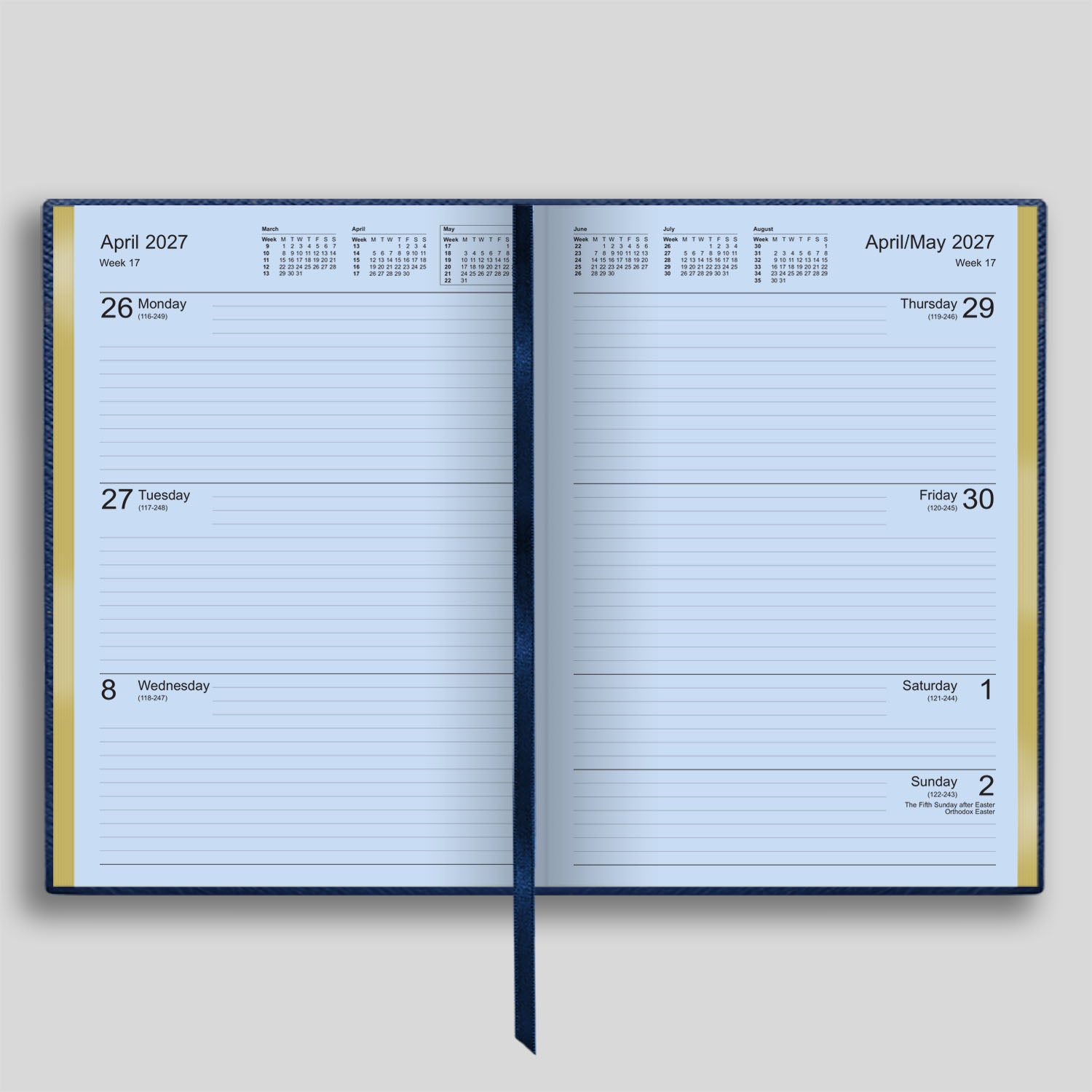 A53R | Chelsea Week-to-View Diary 2027 - Pre Order