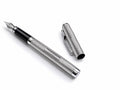 WM4ET/LS | Mayfair 925 Sterling Silver Fountain Pen - Hand Engine-Turned Barleycorn Guilloché (Pre-Order)