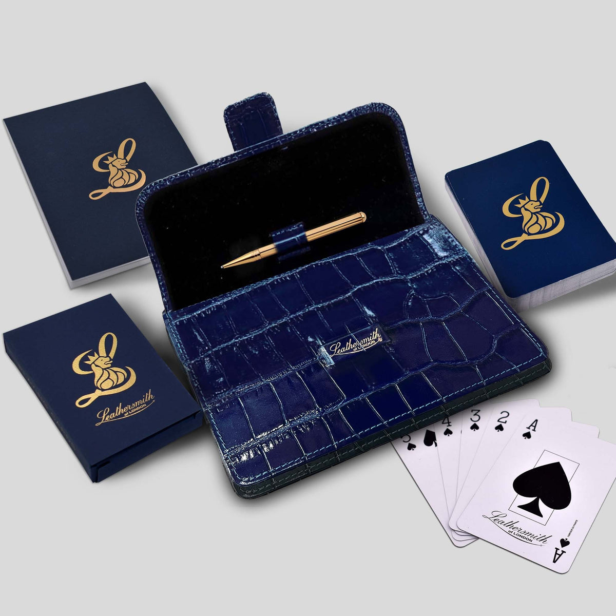 LGCP | Croc Playing Cards Case