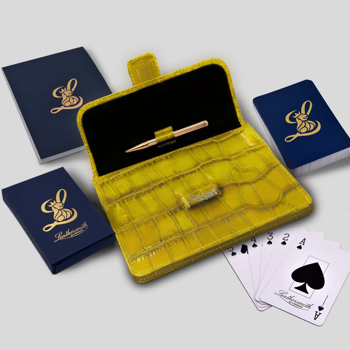 LGCP | Croc Playing Cards Case