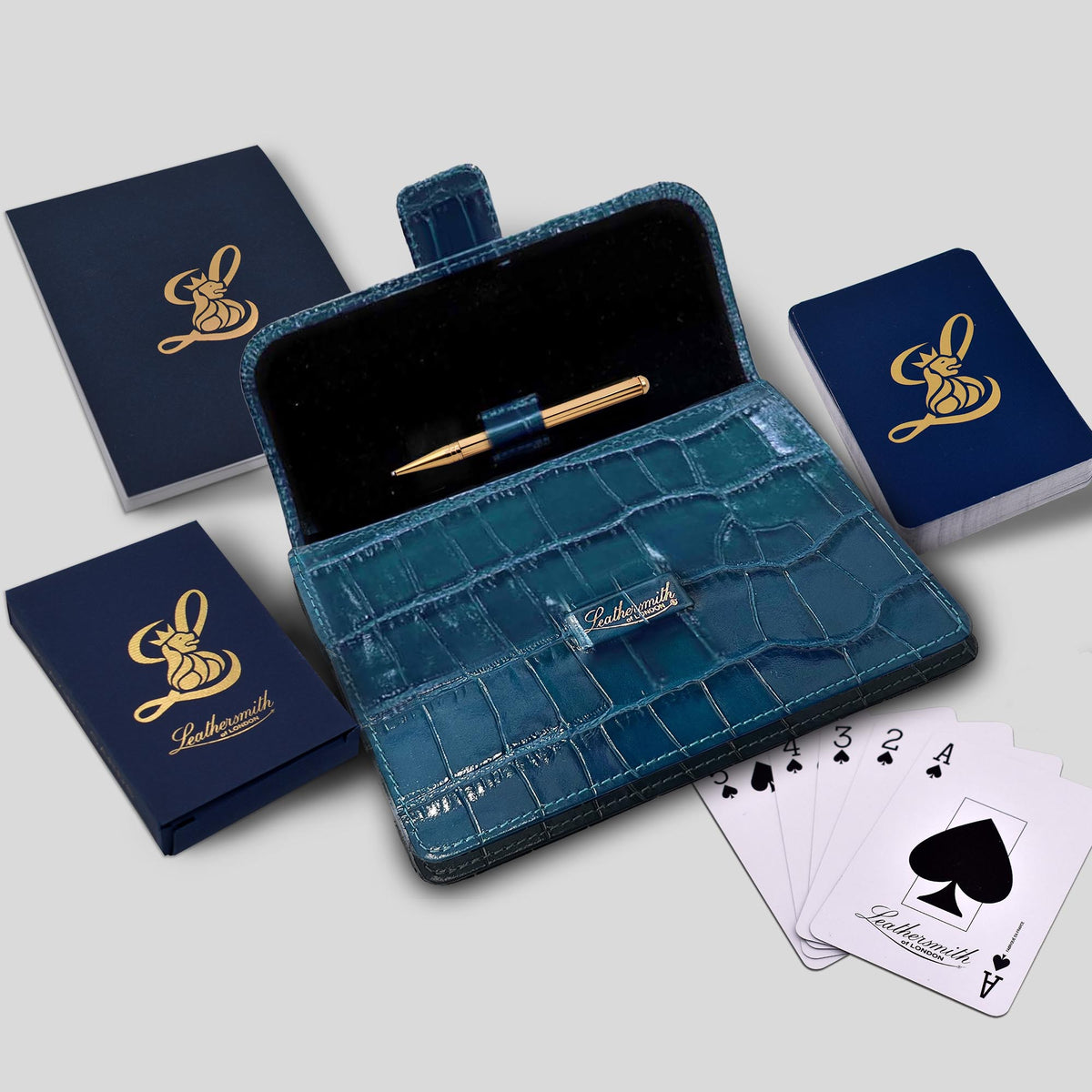 LGCP | Croc Playing Cards Case