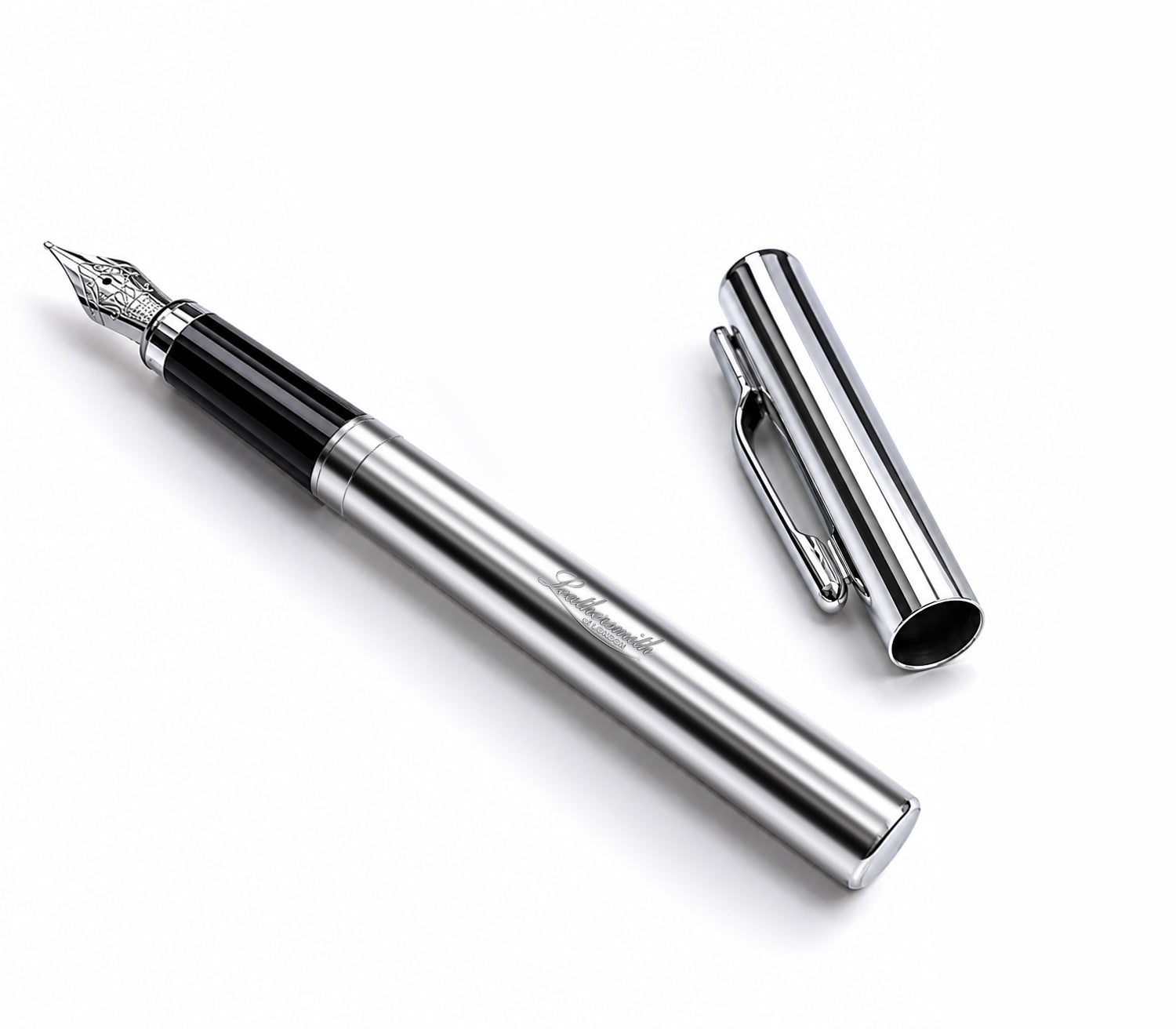 WM4/LS | Mayfair 925 Sterling Silver Fountain Pen – Plain Finish (Pre-Order)