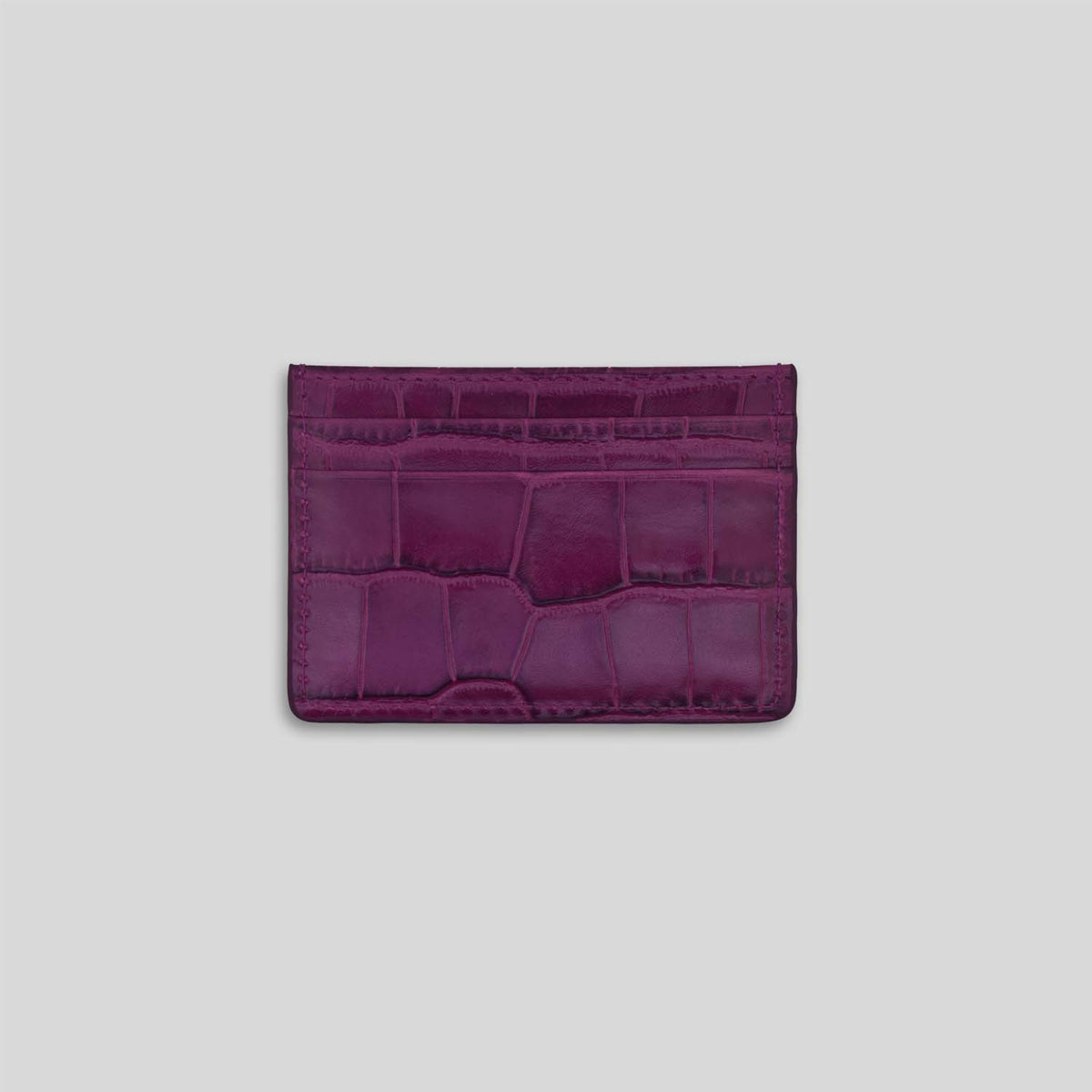 LACCHDSC | Croc Double Sided Business Card Holder