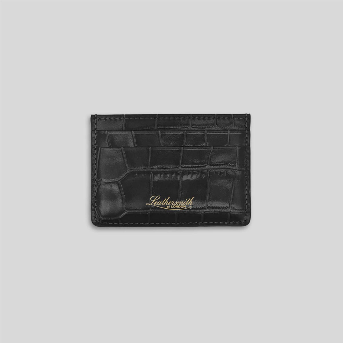 LACCHDSC | Croc Double Sided Business Card Holder