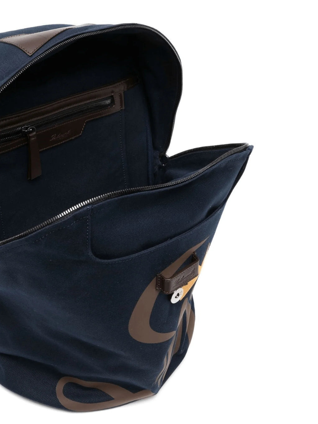 BKEMB | Embroidered Canvas Lion Backpack