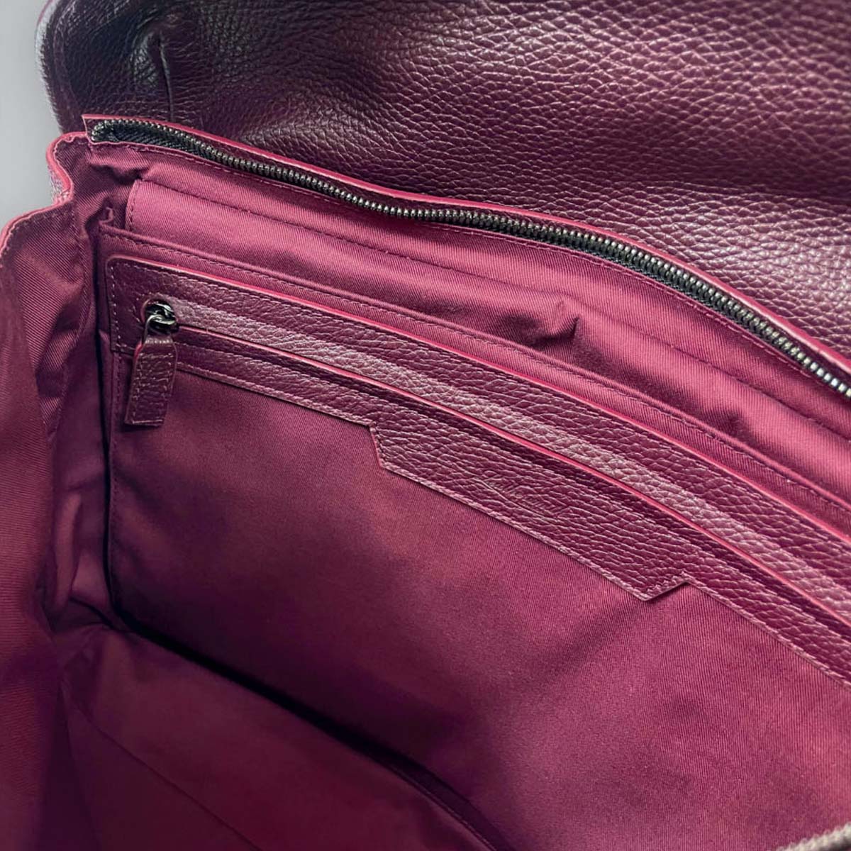 MSLEATHER006 | Plain Leather Messenger Bag