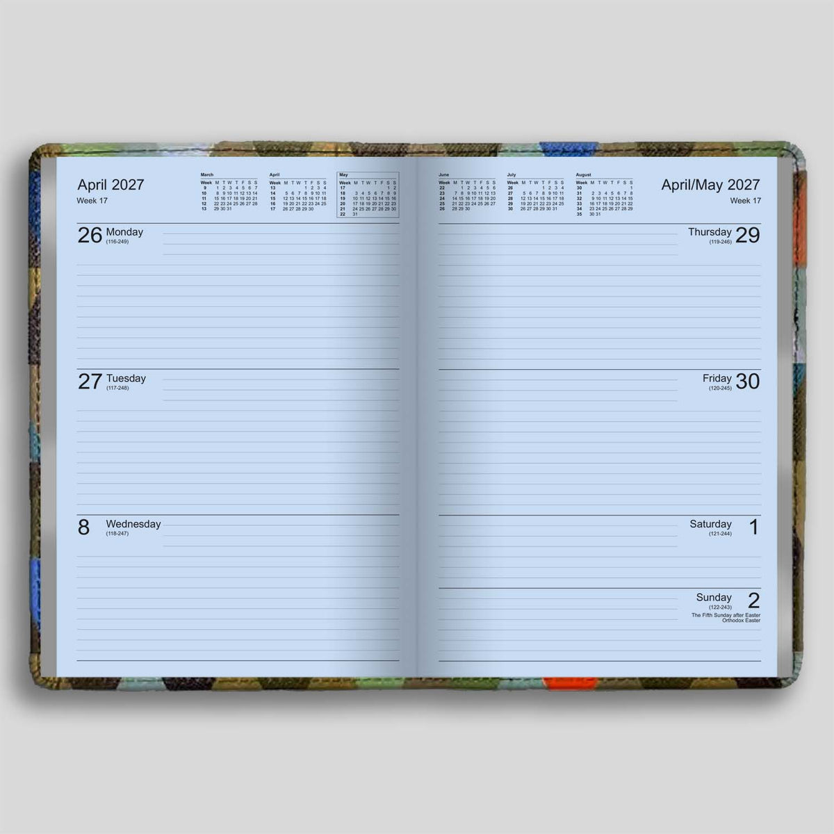 A53GP | Geometric Diary Refill 2027 - Pre Order