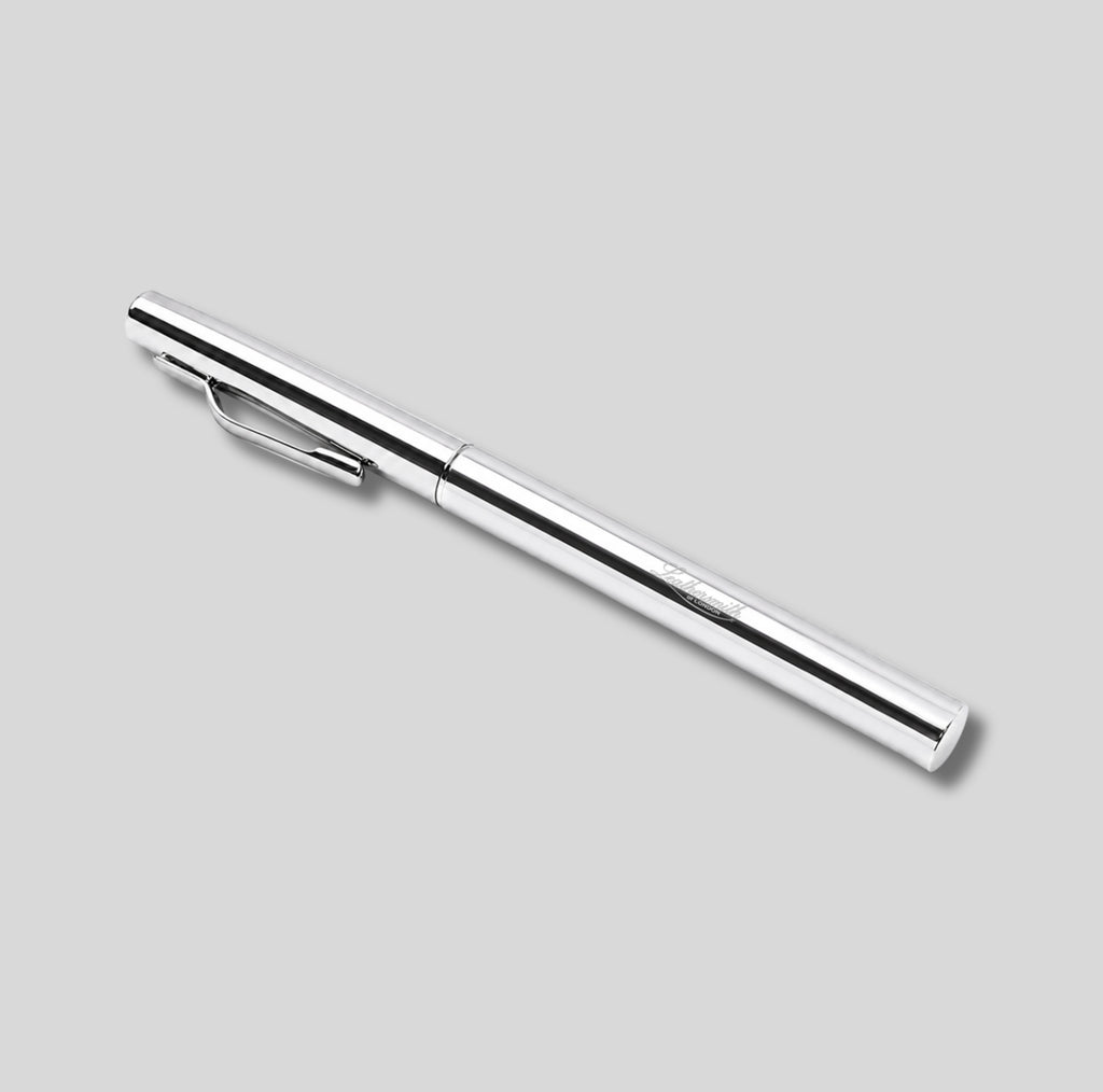 WM1/LS | Chelsea 925 Sterling Silver Rollerball Pen – Plain Finish