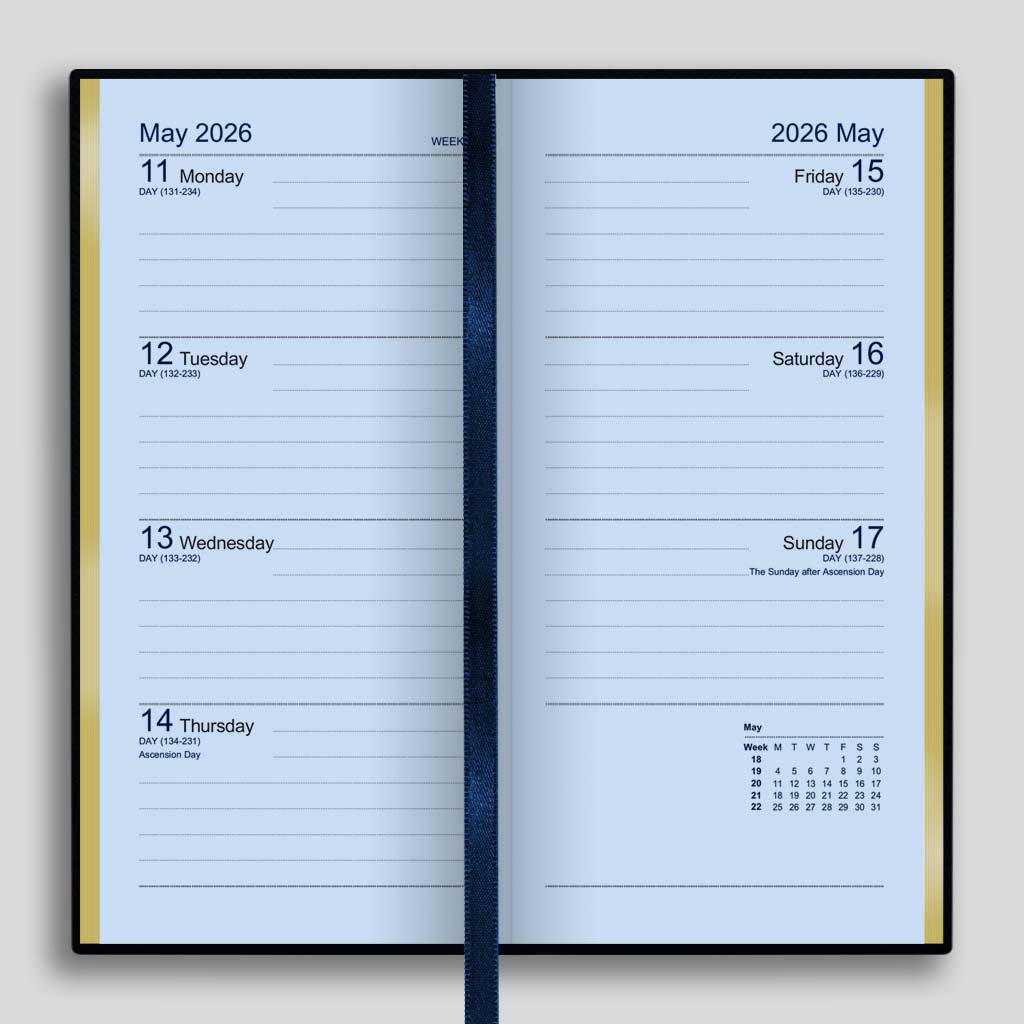 SL7UC | Oxford Week-to-View Crocodile Print Diary 2026