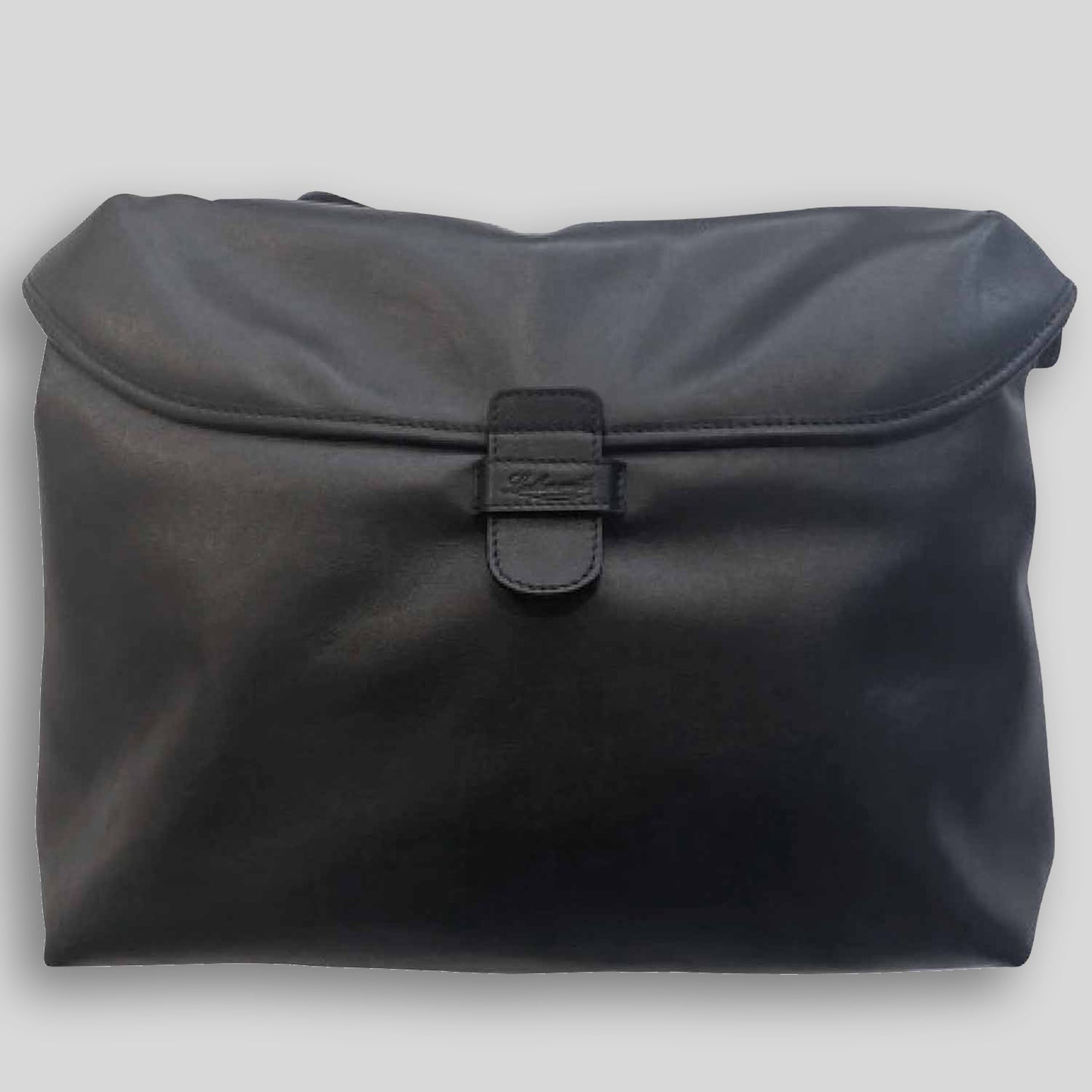 MSLEATHER006 | Plain Leather Messenger Bag