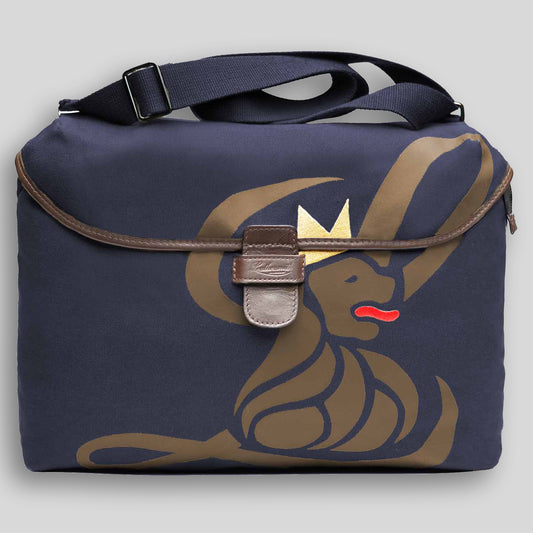 MSLION004 | Lion Canvas Messenger Bag